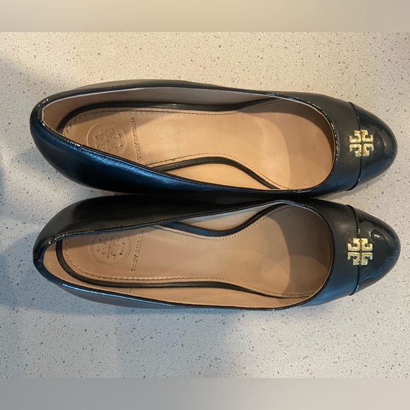 Tory Burch Jolie Wedges Size 9 - Picture 2 of 8